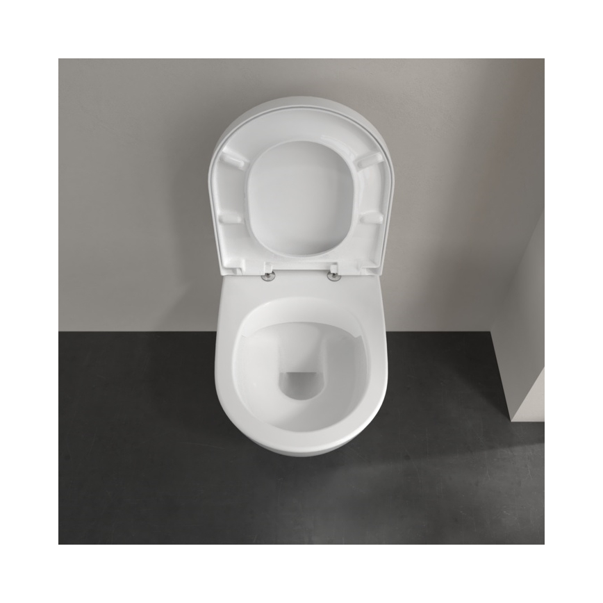 Villeroy & Boch 5614R0R1 - Wall-hung toilet SUBWAY 2.0 ceramic/white