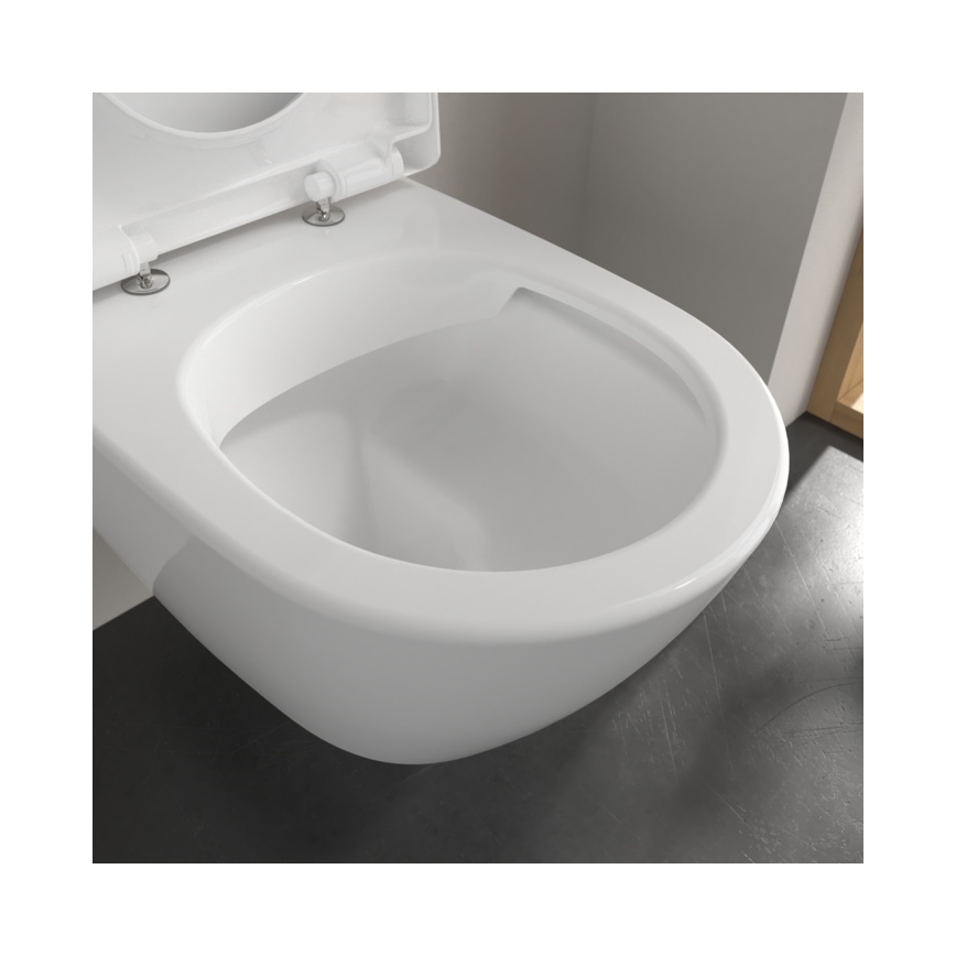 Villeroy & Boch 5614R0R1 - Wall-hung toilet SUBWAY 2.0 ceramic/white