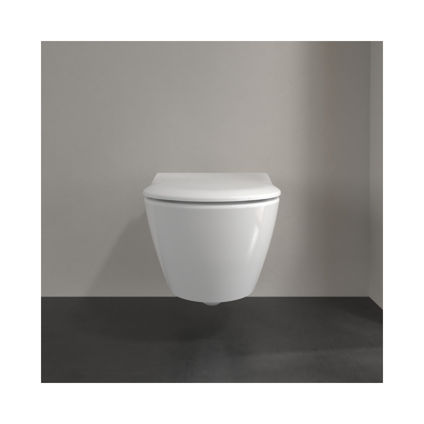 Villeroy & Boch 5614R201 - SUBWAY 2.0 wall-hung toilet with SoftClose seat ceramic/white