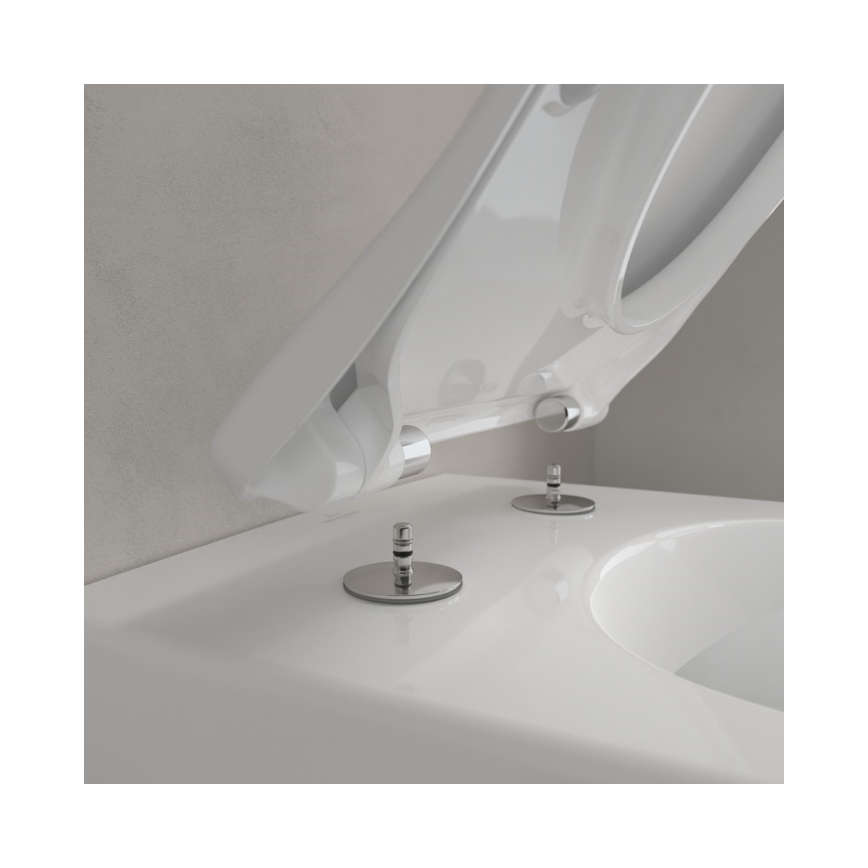 Villeroy & Boch 5614R201 - SUBWAY 2.0 wall-hung toilet with SoftClose seat ceramic/white