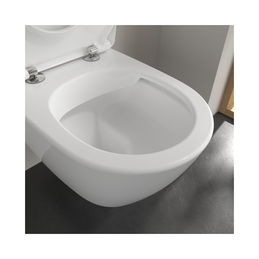 Villeroy & Boch 5614R2R1 - SUBWAY 2.0 wall-hung toilet with SoftClose seat, ceramic/white
