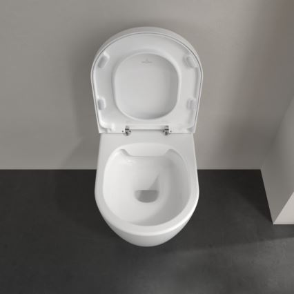 Villeroy & Boch 5656HRR1 - AVENTO wall-hung toilet with SoftClose seat, ceramic/white