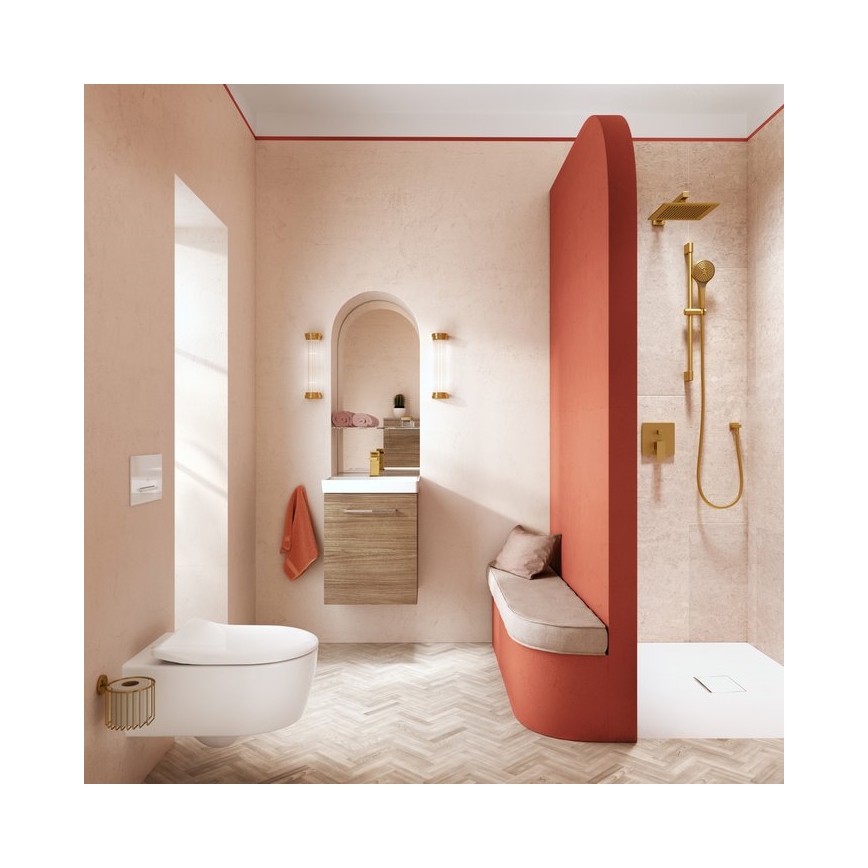 Villeroy & Boch 5656RSR1 - AVENTO wall-hung toilet with SoftClose seat, ceramic/white