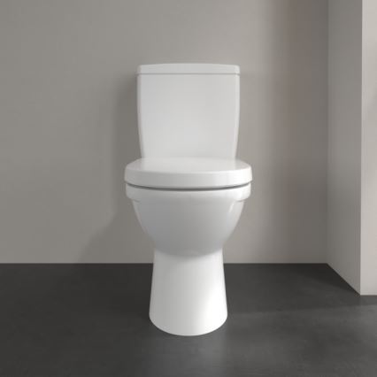 Villeroy & Boch 56581001 - O.NOVO Close-Coupled Toilet, Ceramic/White