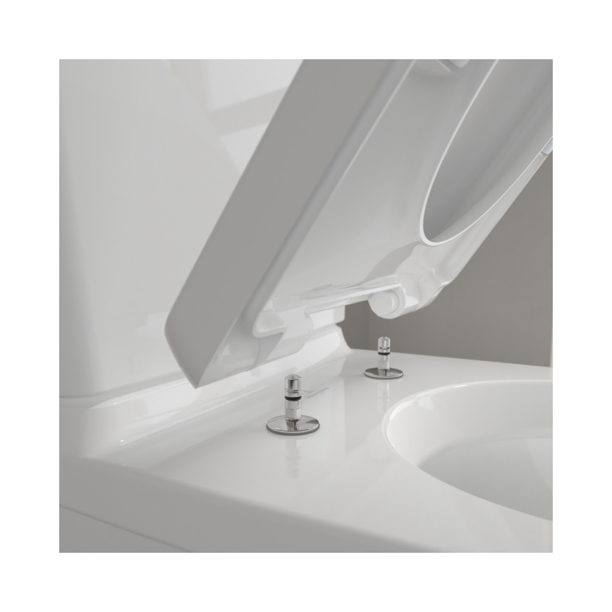 Villeroy & Boch 56581001 - O.NOVO Close-Coupled Toilet, Ceramic/White