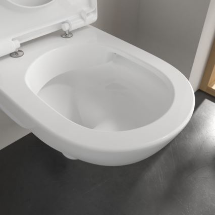 Villeroy & Boch 5660HR01 - Wall-hung toilet with SoftClose seat O.NOVO ceramic/white