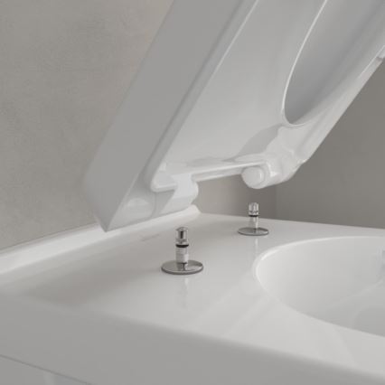 Villeroy & Boch 5660HR01 - Wall-hung toilet with SoftClose seat O.NOVO ceramic/white