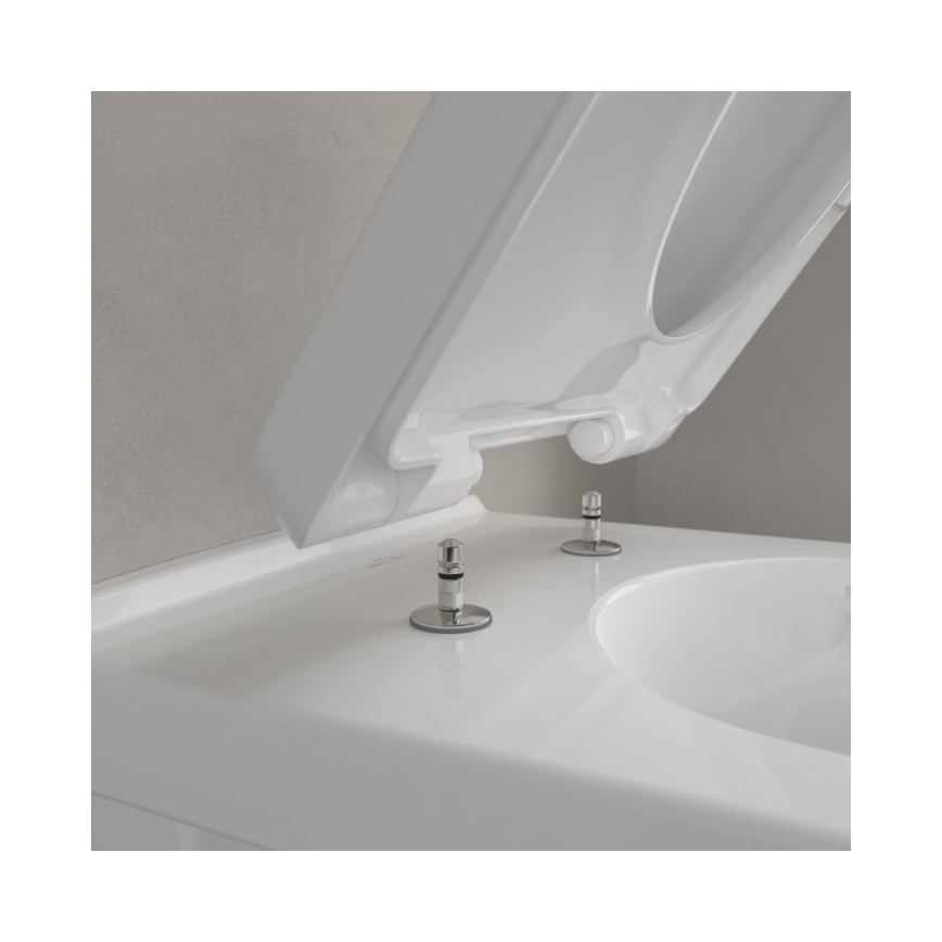 Villeroy & Boch 5660HR01 - Wall-hung toilet with SoftClose seat O.NOVO ceramic/white