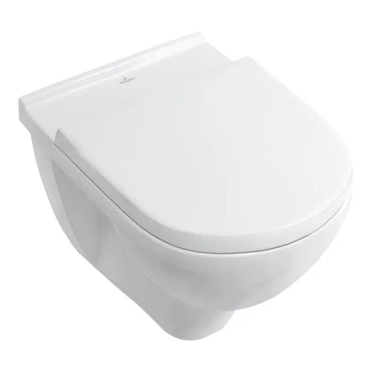 Villeroy & Boch 5660R001 - O.NOVO Wall-hung Toilet, Ceramic/White