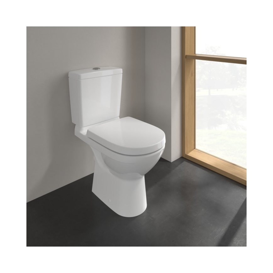 Villeroy & Boch 5661R001 - O.NOVO close-coupled toilet, ceramic/white