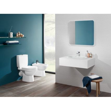 Villeroy & Boch 5661R001 - O.NOVO close-coupled toilet, ceramic/white