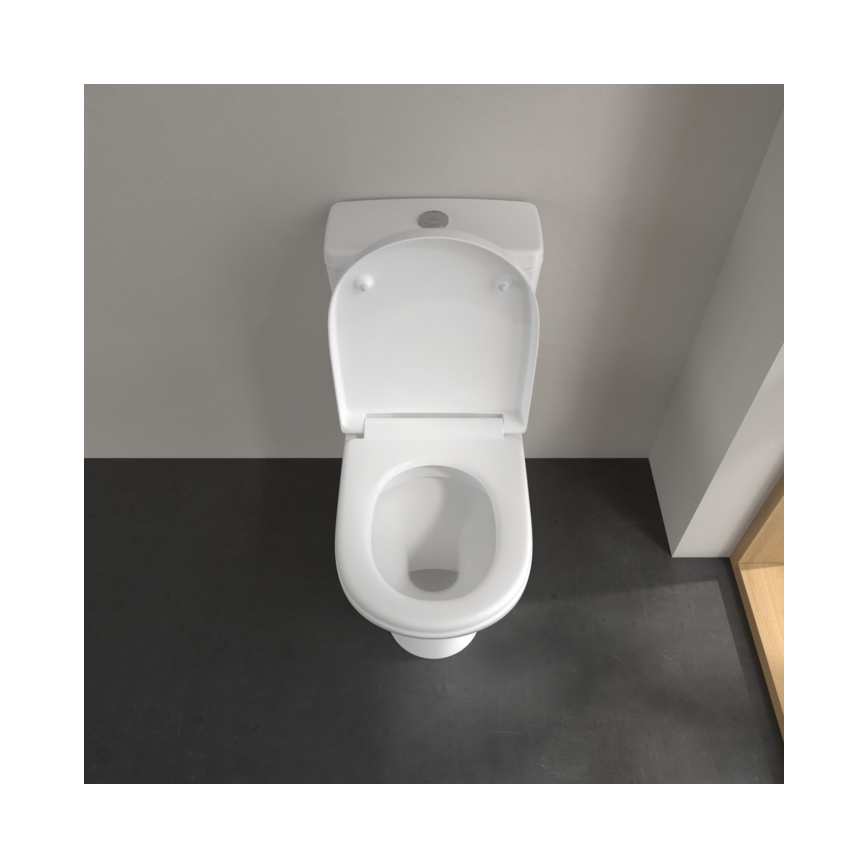 Villeroy & Boch 5661R001 - O.NOVO combined toilet, ceramic/white