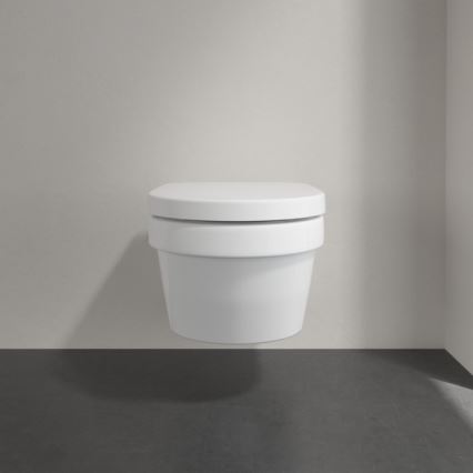 Villeroy & Boch 5684HR01 - ARCHITECTURA wall-hung toilet with SoftClose seat, ceramic/white