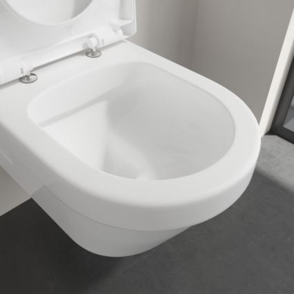 Villeroy & Boch 5684HR01 - ARCHITECTURA wall-hung toilet with SoftClose seat, ceramic/white