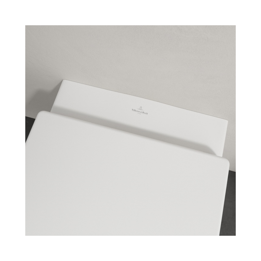 Villeroy & Boch 5684HR01 - ARCHITECTURA wall-hung toilet with SoftClose seat, ceramic/white