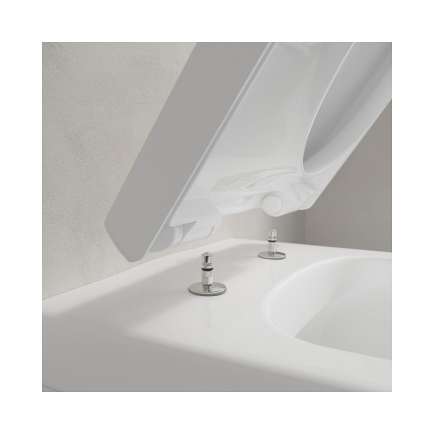 Villeroy & Boch 5684HR01 - ARCHITECTURA wall-hung toilet with SoftClose seat, ceramic/white