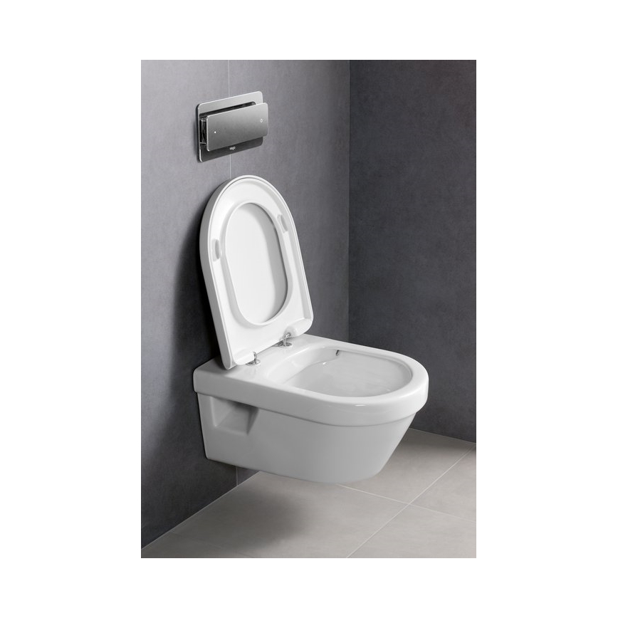Villeroy & Boch 5684HR01 - ARCHITECTURA wall-hung toilet with SoftClose seat, ceramic/white