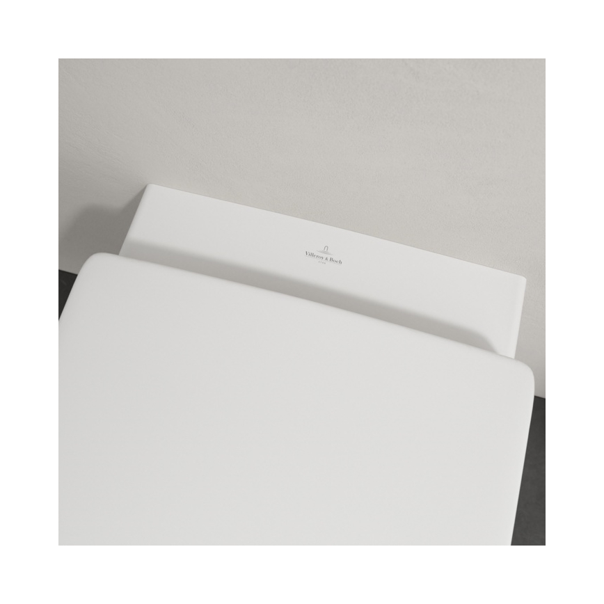 Villeroy & Boch 5685HR01 - ARCHITECTURA Wall-hung toilet with SoftClose seat, ceramic/white