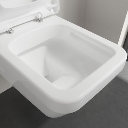 Villeroy & Boch 5685HR01 - ARCHITECTURA Wall-hung toilet with SoftClose seat, ceramic/white