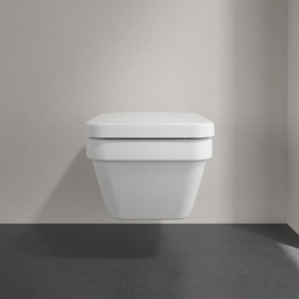Villeroy & Boch 5685HR01 - ARCHITECTURA Wall-hung toilet with SoftClose seat, ceramic/white