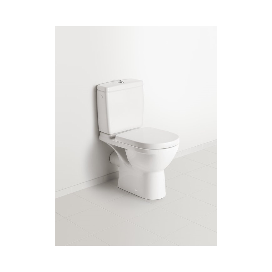 Villeroy & Boch 5788S101 - O.NOVO flush combi toilet cistern, rear/side water inlet, white