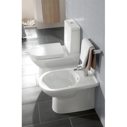 Villeroy & Boch 5788S101 - O.NOVO flush combi toilet cistern, rear/side water inlet, white