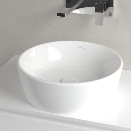 Villeroy & Boch 5A254501 - ARCHITECTURA Countertop Washbasin Ø 45 cm Ceramic/White