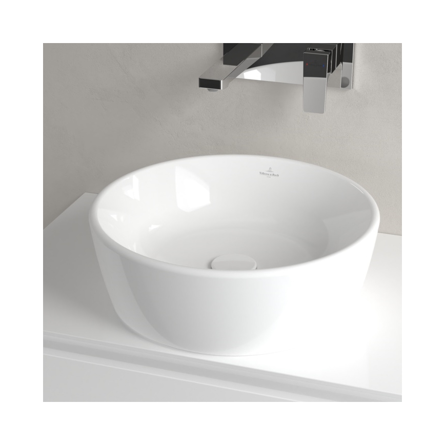 Villeroy & Boch 5A254501 - ARCHITECTURA Countertop Washbasin Ø 45 cm Ceramic/White