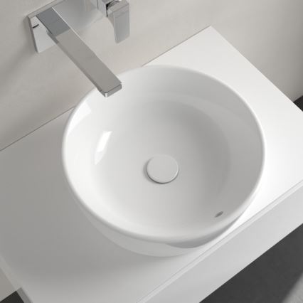 Villeroy & Boch 5A254501 - ARCHITECTURA Countertop Washbasin Ø 45 cm Ceramic/White
