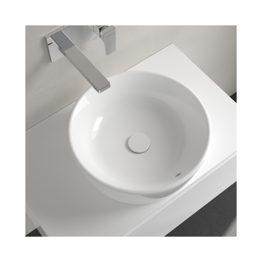 Villeroy & Boch 5A254501 - ARCHITECTURA Countertop Washbasin Ø 45 cm Ceramic/White