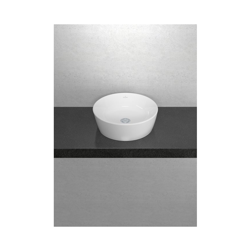 Villeroy & Boch 5A254501 - ARCHITECTURA Countertop Washbasin Ø 45 cm Ceramic/White