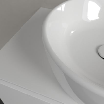 Villeroy & Boch 5A254501 - ARCHITECTURA Countertop Washbasin Ø 45 cm Ceramic/White