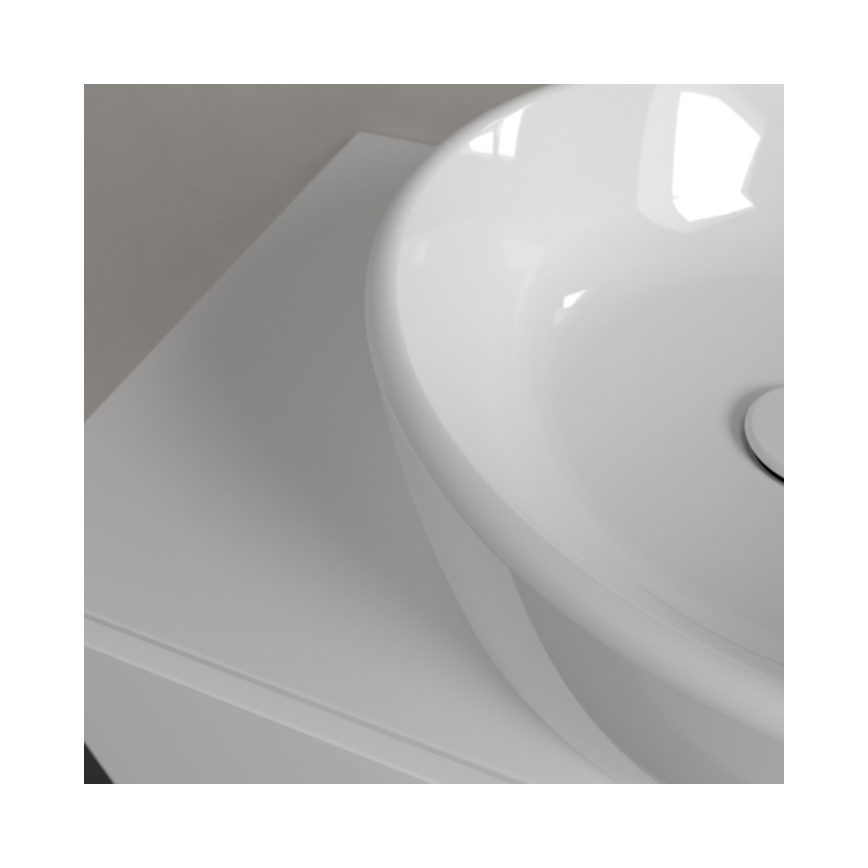Villeroy & Boch 5A254501 - ARCHITECTURA Countertop Washbasin Ø 45 cm Ceramic/White