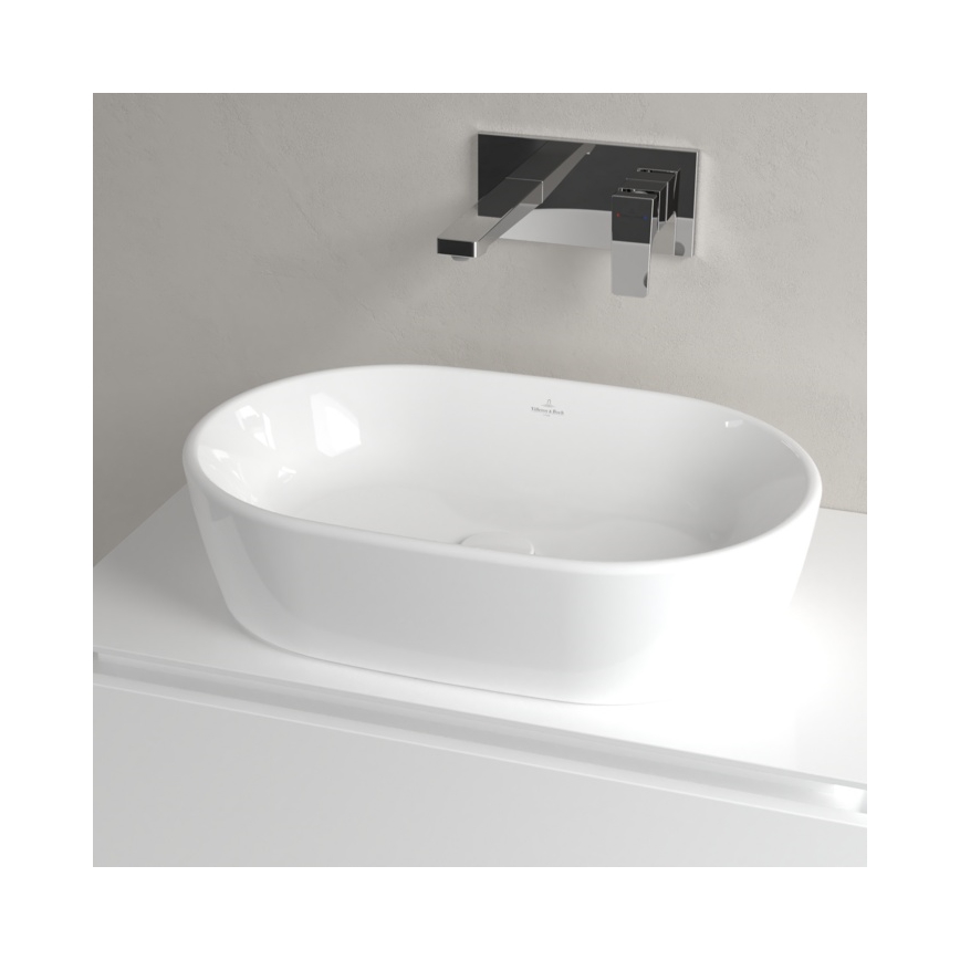 Villeroy & Boch 5A266001 - Countertop Washbasin ARCHITECTURA 60x40 cm ceramic/white