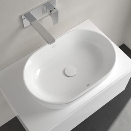 Villeroy & Boch 5A266001 - Countertop Washbasin ARCHITECTURA 60x40 cm ceramic/white