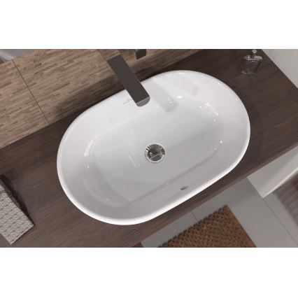 Villeroy & Boch 5A266001 - Countertop Washbasin ARCHITECTURA 60x40 cm ceramic/white