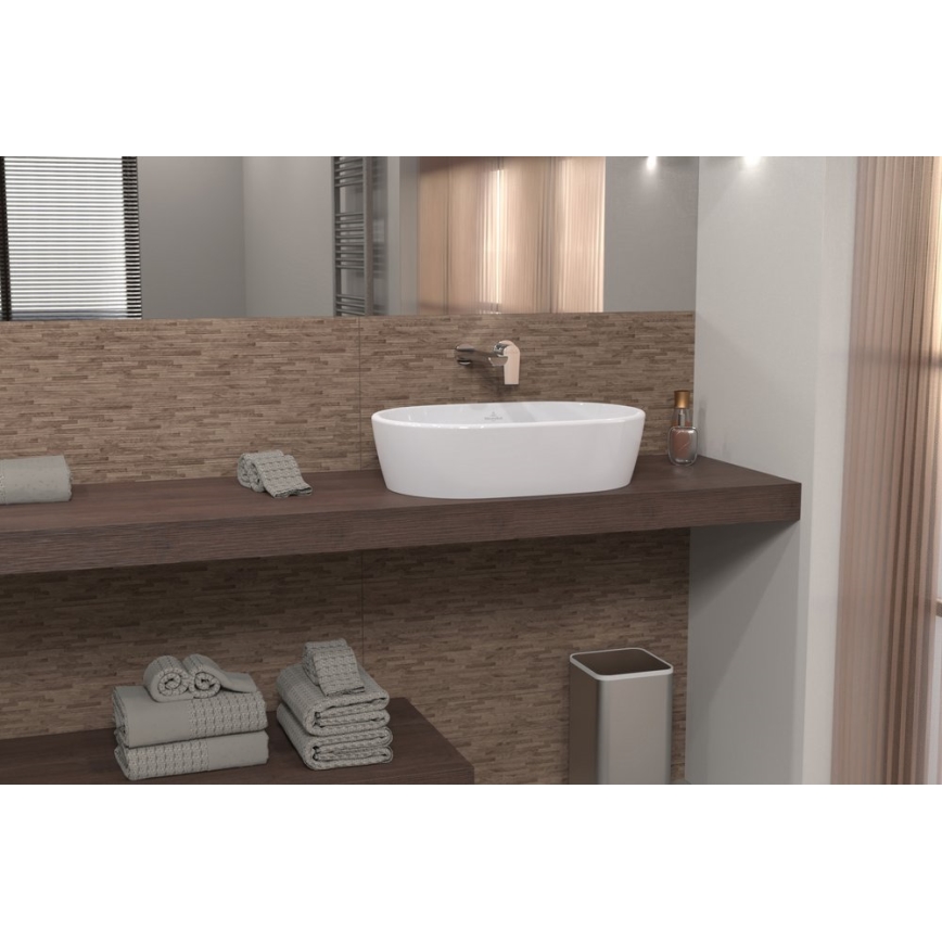 Villeroy & Boch 5A266001 - Countertop Washbasin ARCHITECTURA 60x40 cm ceramic/white