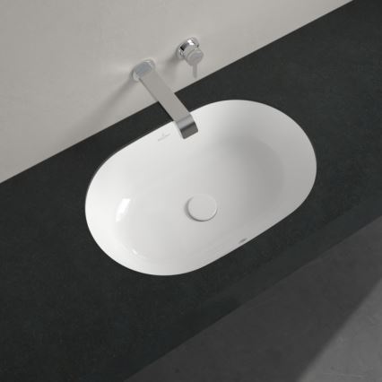 Villeroy & Boch 5A766001 - ARCHITECTURA recessed washbasin, 57 x 37.5 cm, ceramic/white