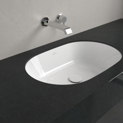 Villeroy & Boch 5A766001 - ARCHITECTURA recessed washbasin, 57 x 37.5 cm, ceramic/white