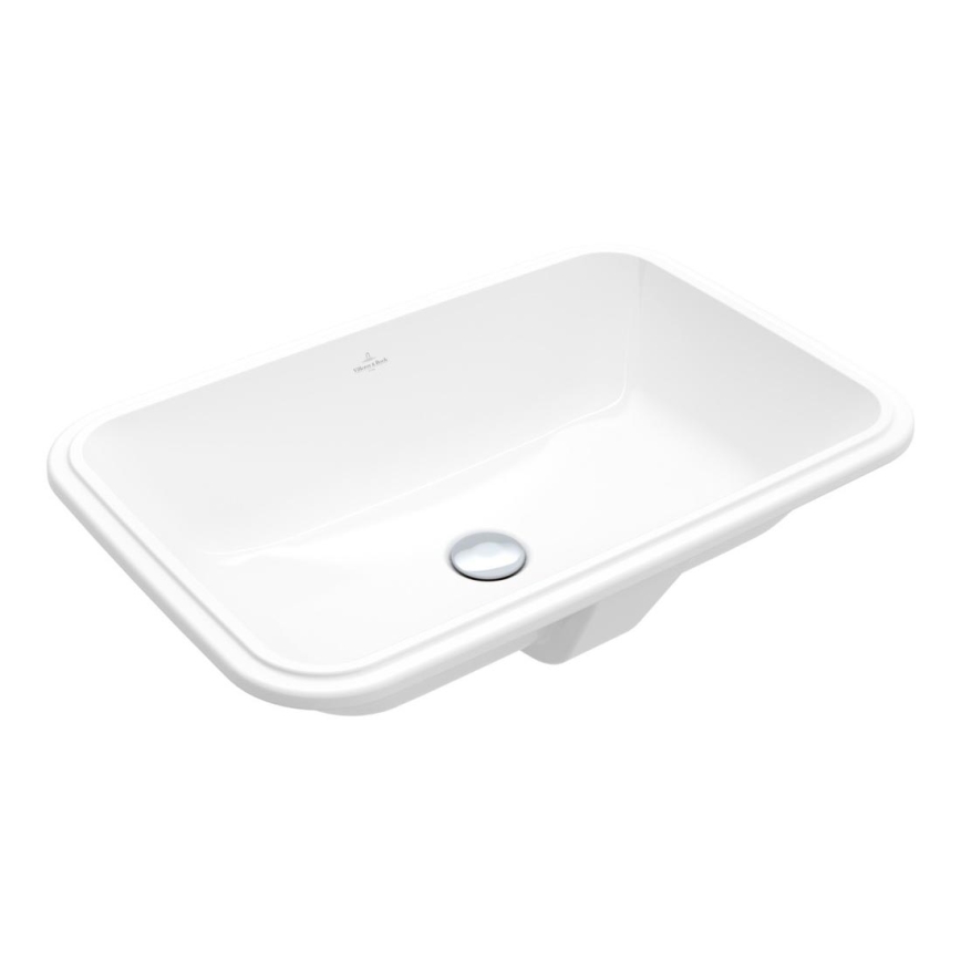 Villeroy & Boch 5A776001 - Built-in washbasin ARCHITECTURA 57x37 ceramic/white