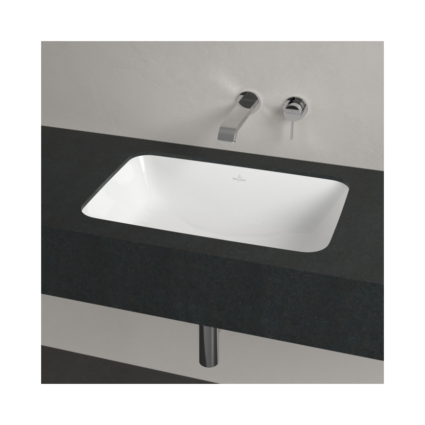 Villeroy & Boch 5A776001 - Built-in washbasin ARCHITECTURA 57x37 ceramic/white