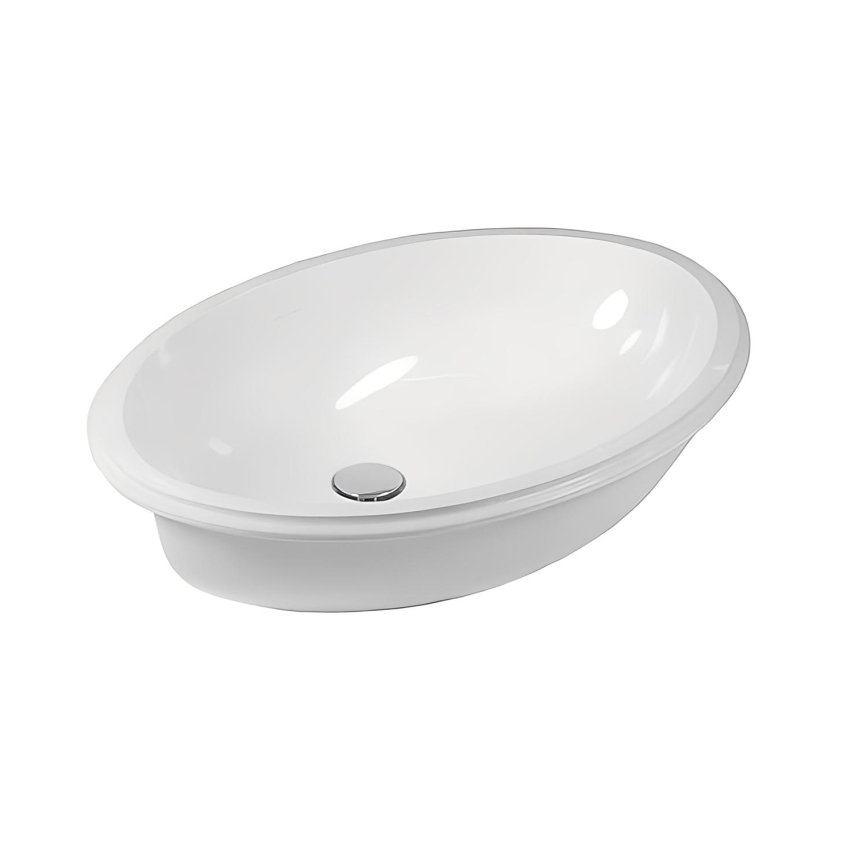 Villeroy & Boch 61440001 - Recessed Washbasin EVANA 67.5 x 47.5 cm ceramic/white