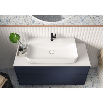 Villeroy & Boch 680800RW - White Washbasin Waste / Glossy Chrome