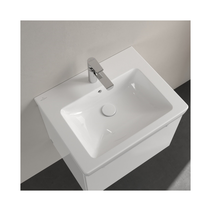 Villeroy & Boch 7113F001 - Wall-hung basin SUBWAY 2.0 60x47 cm ceramic/white