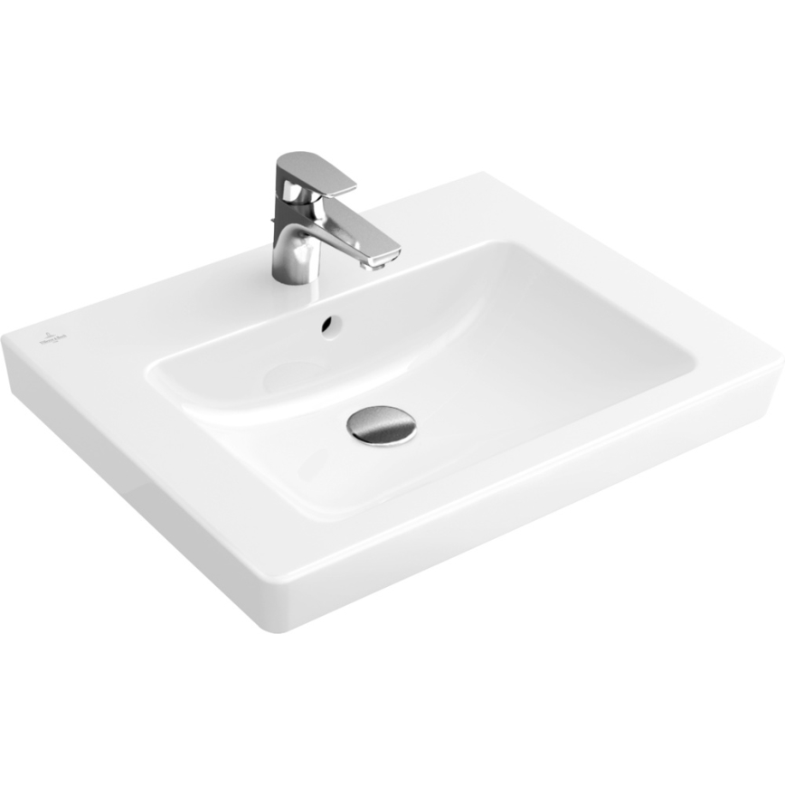 Villeroy & Boch 7113F001 - Wall-hung basin SUBWAY 2.0 60x47 cm ceramic/white