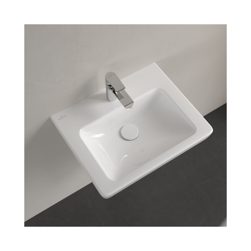 Villeroy & Boch 73155001 - SUBWAY 2.0 wall-hung washbasin 50x40 cm ceramic/white