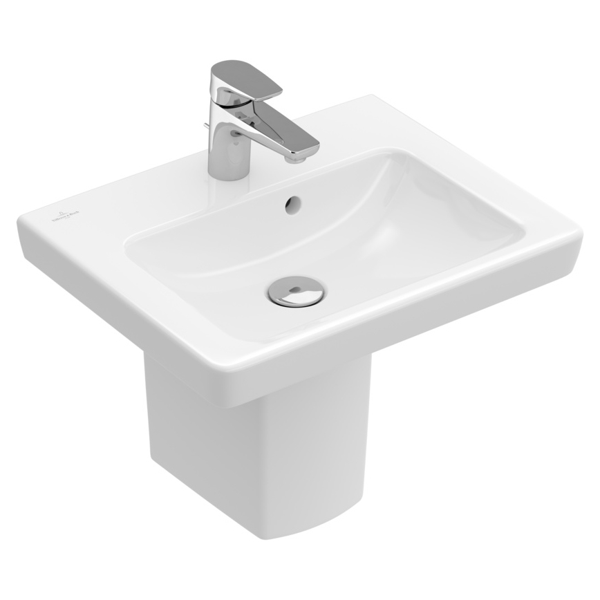 Villeroy & Boch 73155001 - SUBWAY 2.0 wall-hung washbasin 50x40 cm ceramic/white