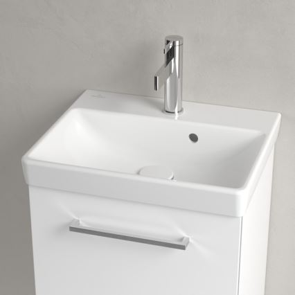 Villeroy & Boch 73584501 - AVENTO wall-hung washbasin 45 x 37 cm ceramic/white