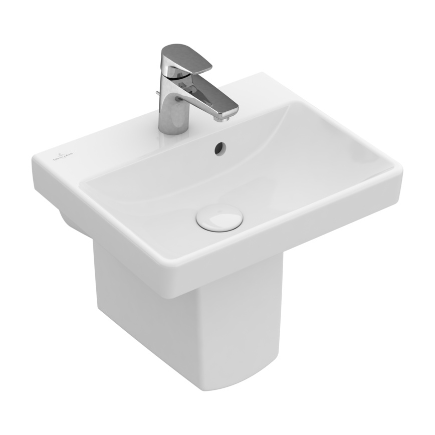 Villeroy & Boch 73584501 - AVENTO wall-hung washbasin 45 x 37 cm ceramic/white