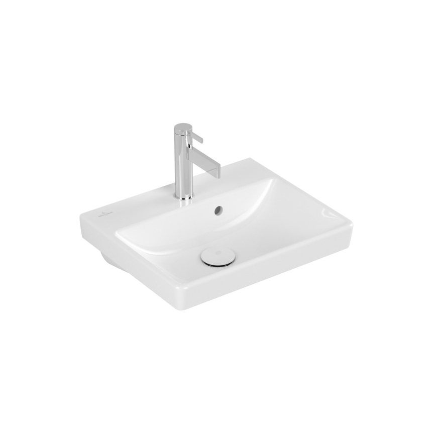 Villeroy & Boch 73584501 - AVENTO wall-hung washbasin 45 x 37 cm ceramic/white